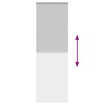 vidaXL Store enrouleur occultant largeur du tissu 65 7 cm polyester