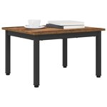 vidaXL Table basse Bois ancien 60 x 50 x 36 cm Bois d'ingénierie