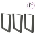 vidaXL Table à manger avec bord naturel 280x100x74cm bois massif chêne