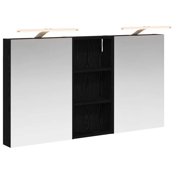 vidaXL Ensemble de Meubles de Salle de Bain 3 Pièces 110 x 10 5 x 60 5 cm