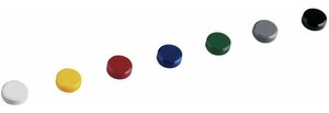 Boite de 20 Aimants ronds MAULpro 20 mm puiss. 0,3 kg Assorti MAUL