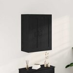 vidaXL Meuble mural Chêne noir 69 5 x 34 x 90 cm Bois d'ingénierie