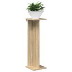 vidaXL Support de Plante 2 pièces Chêne Sonoma 25 x 25 5 x 80 5 cm