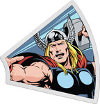 Pièce de monnaie en argent 2 dollars g 31.1 (1 oz) millésime 2023 marvel avengers thor