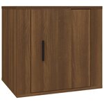 vidaXL Table de chevet Chêne marron 50x39x47 cm