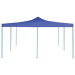 vidaXL Belvédère pliable 5x5 m Bleu