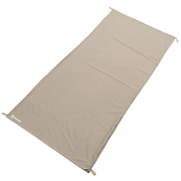 Outwell doublure de sac de couchage 1 place cotton liner beige 230099