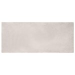 vidaXL Tapis en Fourrure Synthétique de Lapin Olite Beige 100 x 200 cm