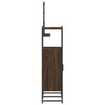 vidaXL Ensemble d'armoires de salle de bain 3 Pièces chêne marron