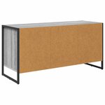 vidaXL Meuble TV Gris Sonoma 100 x 36 x 49.5 cm Bois d'ingénierie