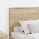 vidaXL Tête de lit Chêne Sonoma 100 cm Bois d'ingénierie