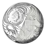 LIBERTY Fortress 2 Oz argent monnaie 5 Dollars Niue 2022