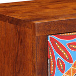 vidaXL Table de chevet 40x30x45 cm bois d'acacia massif