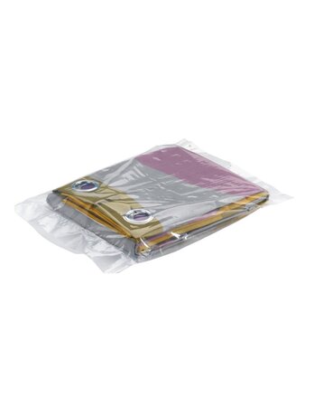 (lot  de 100 sacs) sac plastique plat transparent 50 µ 850 x 1300