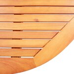 vidaXL Ensemble à manger d'extérieur 7 Pièces Bois d'eucalyptus/textilène