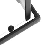 vidaXL Cabine de douche ESG dépoli 80x70x180 cm Noir