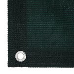 vidaXL Tapis de tente 250 x 600 cm PEHD Vert