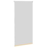 vidaXL Store enrouleur occultant 44 4 x 100 cm largeur du tissu 40 cm beige