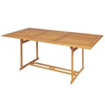 Salon de jardin meuble d'extérieur ensemble de mobilier 9 pièces bois de teck massif 02_0018250