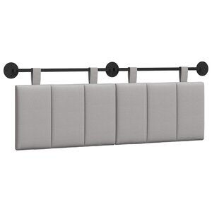vidaXL Tête de lit suspendue Tissu