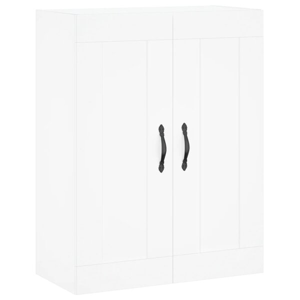 vidaXL Armoire murale blanc 69 5x34x90 cm bois d'ingénierie