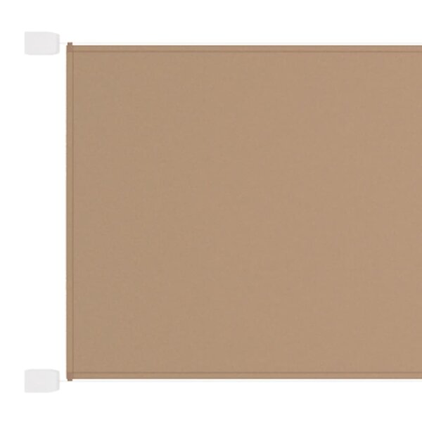 vidaXL Auvent vertical Taupe 140x420 cm Tissu oxford