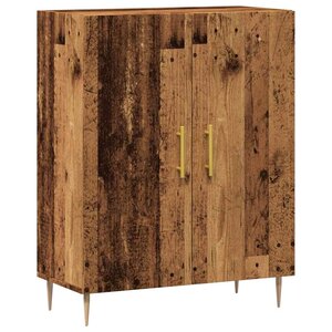vidaXL Buffet vieux bois 69 5x34x90 cm bois d'ingénierie