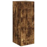 vidaXL Ensemble meuble TV 4 Pièces Chêne fumé Bois d'ingénierie