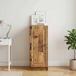 vidaXL Buffet Bois ancien 33 x 34 5 x 87 cm Bois d'ingénierie