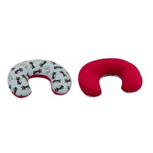 Coussin C d allaitement chatons 1 rouge