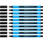 Stylo à bille Slider Edge Pointe Fine noir x 10 SCHNEIDER