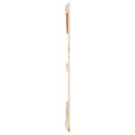 vidaXL Tête de lit murale 147x3x90 cm Bois massif de pin