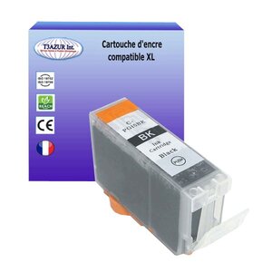 Cartouche compatible avec Canon Pixma MP830, MP950, MP960, MP970, MX700, MX850 remplace Canon PGI-5 Noire - T3AZUR