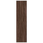 vidaXL Garde-robe chêne marron 80x50x200 cm bois d'ingénierie
