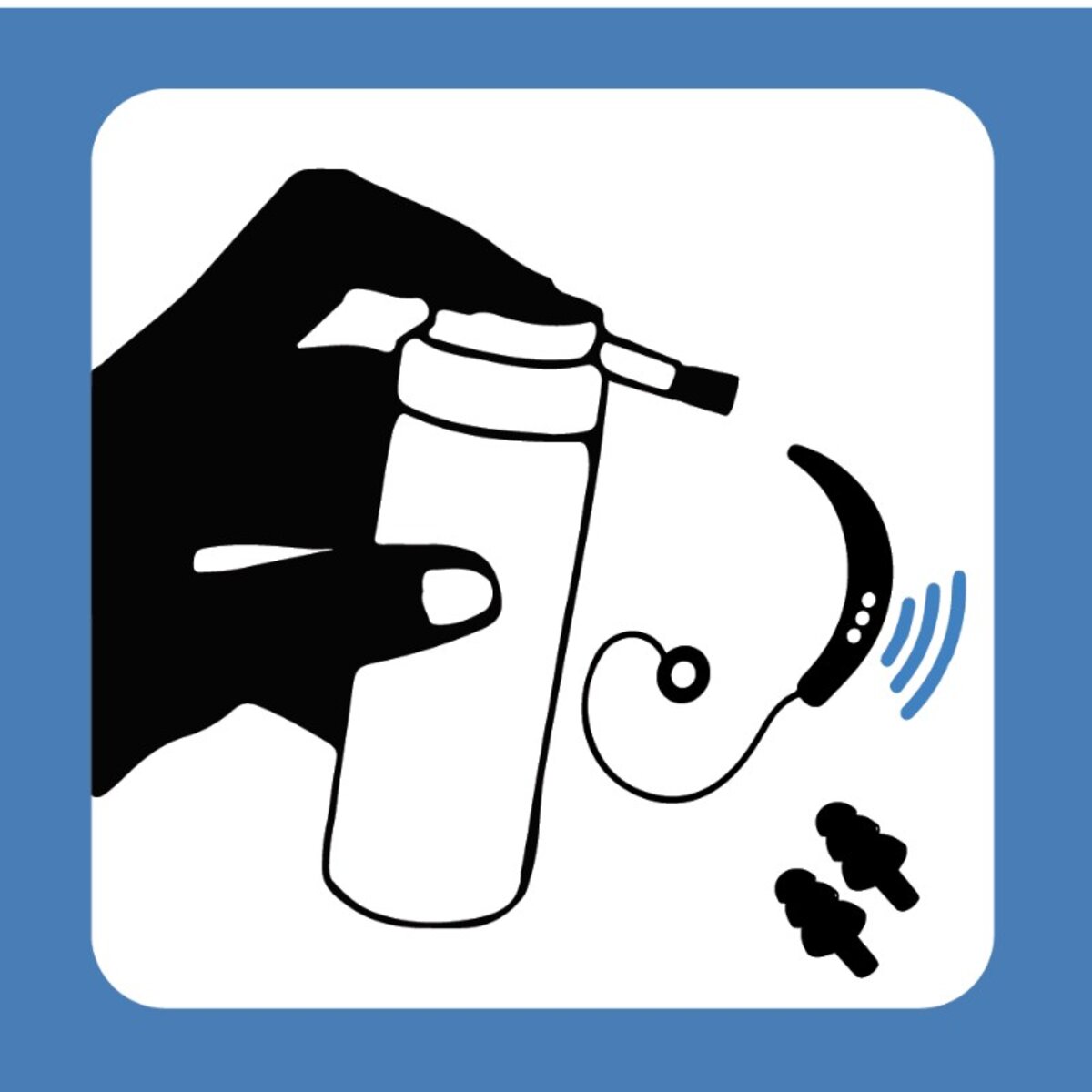 Spray nettoyant appareil auditif Audilo 75ml (75 ml net produit nettoyant)
