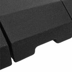 vidaXL Set de bases pour parasol à bras déporté  4 pièces - 130 kg de sable ou 90 kg d'eau.
