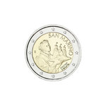 Monnaie 2 euros face commune saint marin 2021