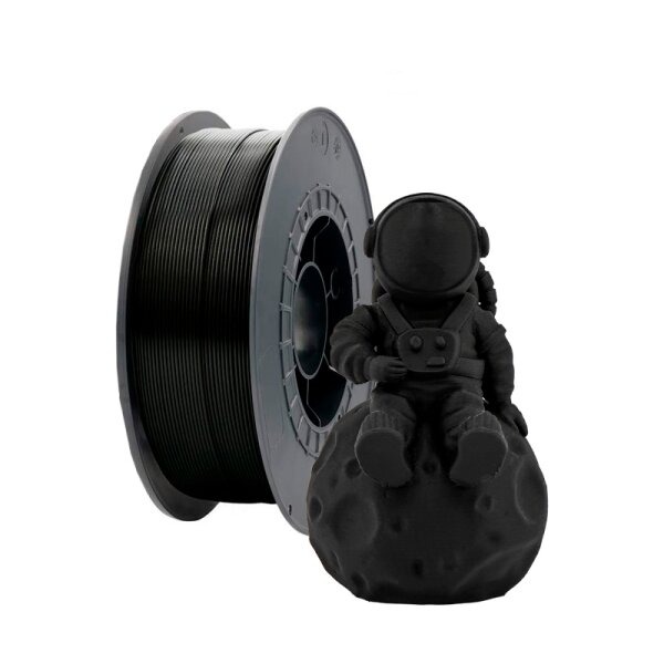 Filament PLA 3D - Diamètre 2 85 mm - Bobine 1kg - Couleur Noir