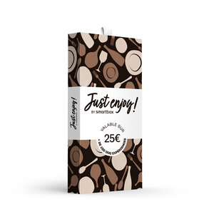 SMARTBOX - Coffret Cadeau Carte cadeau Just enjoy ! Délices - 25 € -  Multi-thèmes