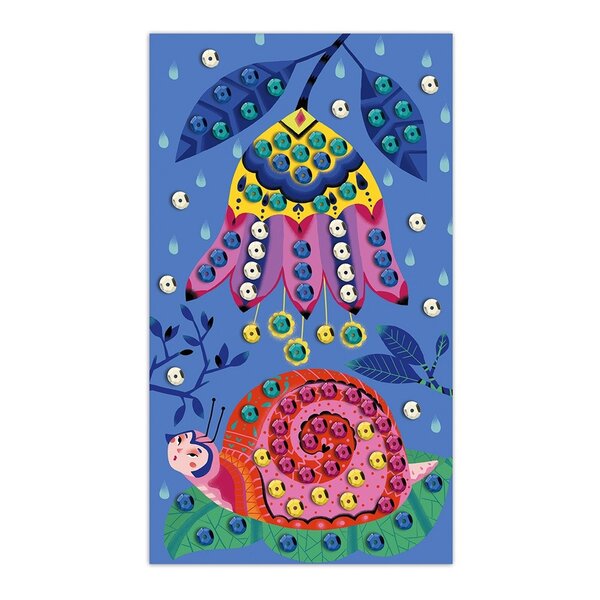Les ateliers du calme - sequins à coller jardin merveilleux