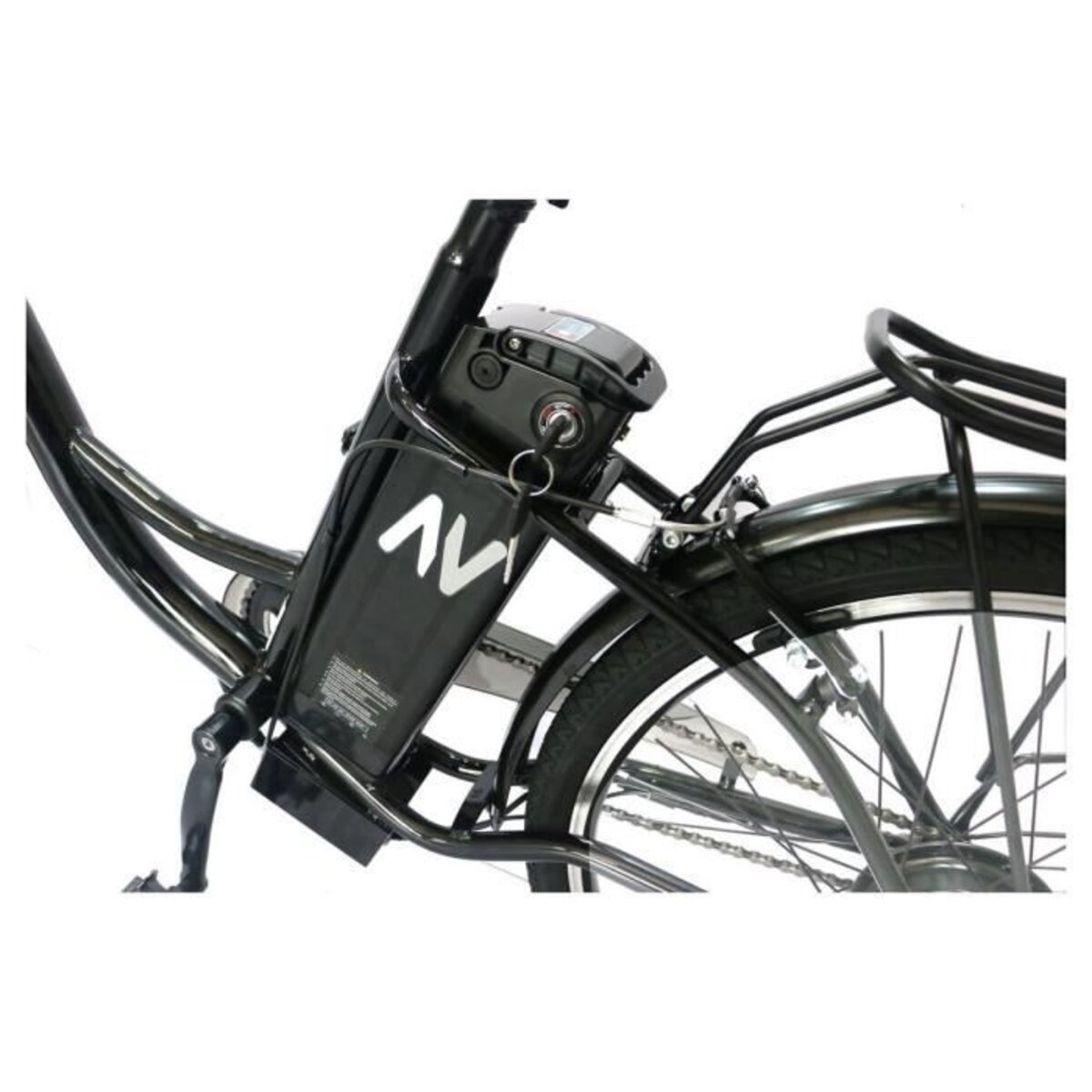MOOVWAY Velo a assistance electrique Noir Solar