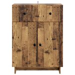 vidaXL Buffet Bois ancien 66 x 34 5 x 90 cm Bois d'ingénierie