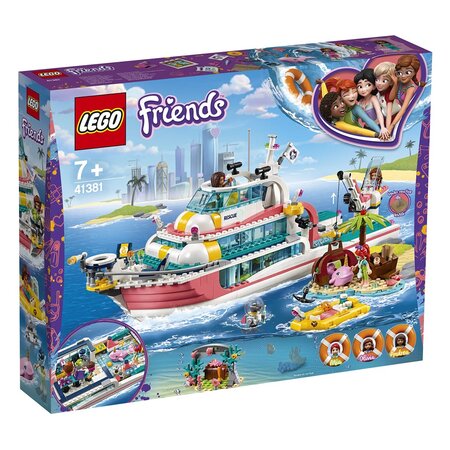 Lego 41381 friends - le bateau de sauvetage