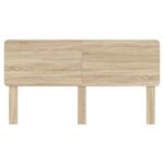 vidaXL Tête de lit Chêne Sonoma 200 cm Bois d'ingénierie
