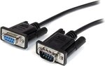 Startech.com câble série db9 rs232 noir en liaison directe 3 m - m/f
