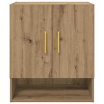 vidaXL Meuble mural chêne artisanal 60 x 31 x 70 cm Bois d'ingénierie