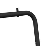vidaXL Porte-vêtements Noir 60 x 53 x 155 cm Acier