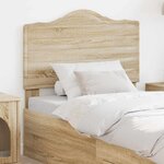 vidaXL Tête de lit Chêne Sonoma 90 cm Bois d'ingénierie
