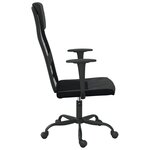 Chaise fauteuil siège de bureau informatique étude réglable en hauteur noir 02_0024072