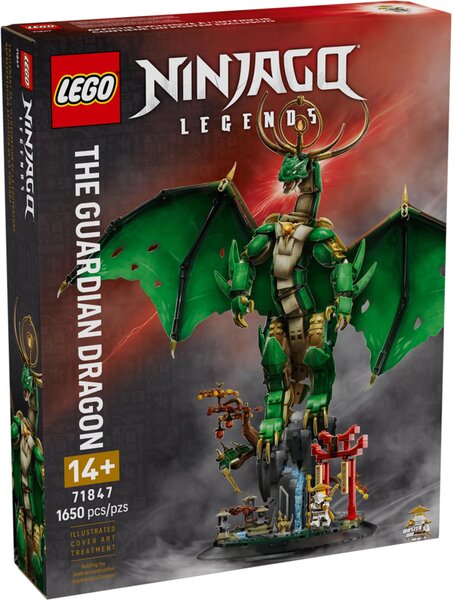 LEGO NINJAGO - Kit de Construction du Dragon Gardien - 71847